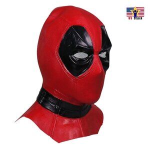 Diona J Deadpool America Helmet Latex Rubber Horror Scary Mask Halloween…